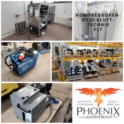 Verwertung Kompressoren-Luftdrucktechnik FLT